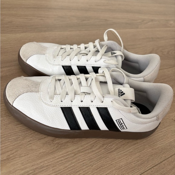 adidas Shoes - Adidas Classic White and Black Shoes